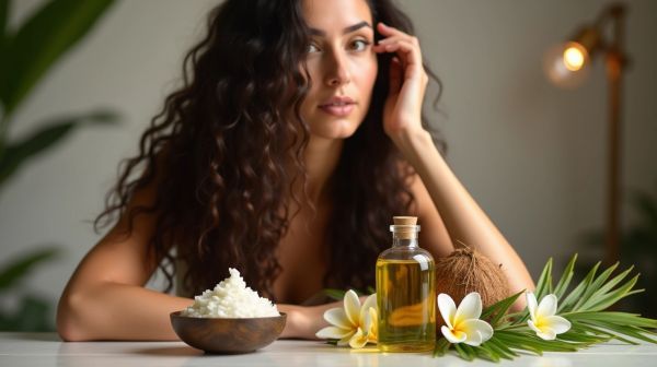 L'huile de coco pour revitaliser vos cheveux abîmés